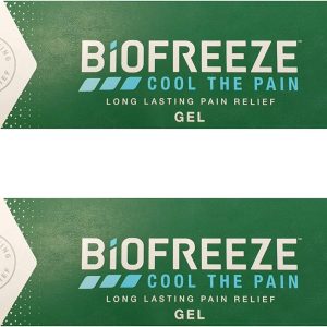 2 x Biofreeze Pain Relieving Gel with Ilex – 118ml / 4oz Tube