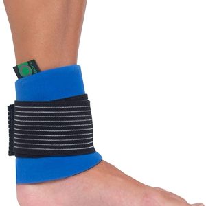 Heating Pad & Ice Pack. Relief for Ankle Pain Microwavable Freezer Gel Pack Reusable Heat/Cold Wrap.